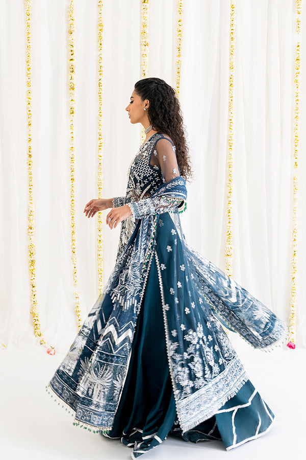 Saffron | Reveur Luxury Festive | SF-03 Celeste -  Saffron Formal - Original Designer Dress - House of Maryam