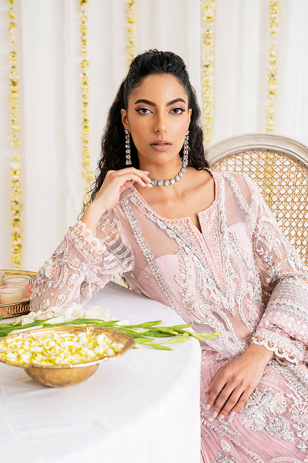 Saffron | Reveur Luxury Festive | SF-02 Ruzena by Designer Saffron - House of Maryam - Pakistani Designer Ethnic Wear in {{ shop.shopifyCountryName }}
