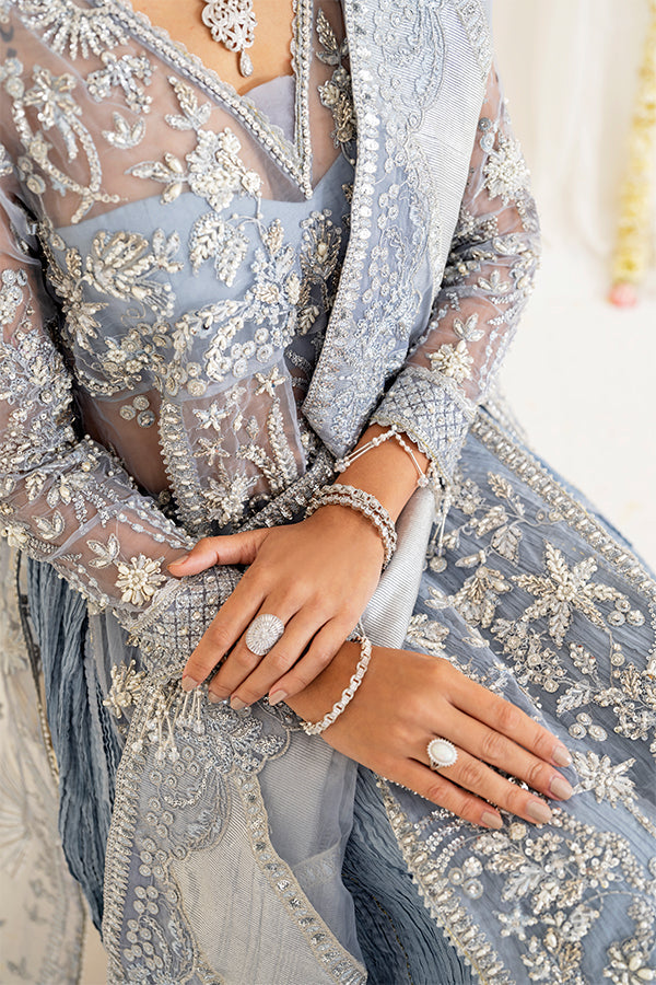 Saffron | Reveur Luxury Festive | SF-06 Esmeray -  Saffron Formal - Original Designer Dress - House of Maryam