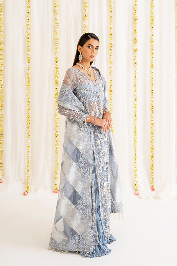 Saffron | Reveur Luxury Festive | SF-06 Esmeray -  Saffron Formal - Original Designer Dress - House of Maryam