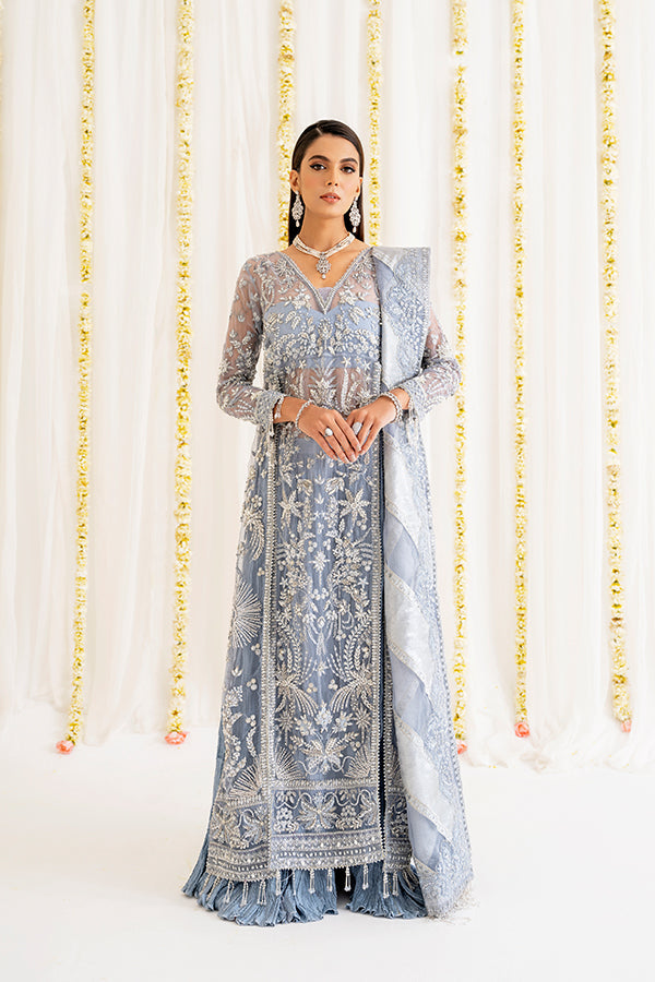 Saffron | Reveur Luxury Festive | SF-06 Esmeray -  Saffron Formal - Original Designer Dress - House of Maryam