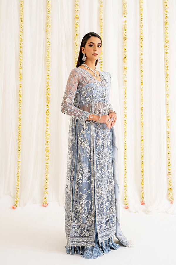 Saffron | Reveur Luxury Festive | SF-06 Esmeray -  Saffron Formal - Original Designer Dress - House of Maryam