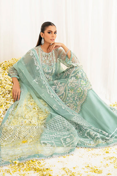 Saffron | Reveur Luxury Festive | SF-08 Aislin -  Saffron Formal - Original Designer Dress - House of Maryam