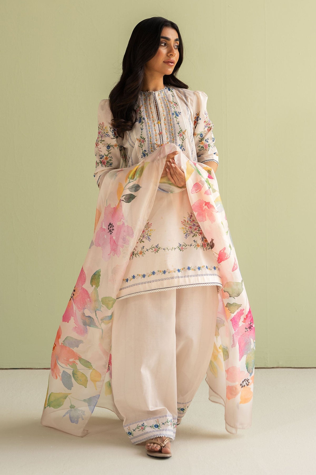 Zara Shahjahan | Coco Prints 25 | Ria-3A -  Zara Shahjahan Ladies Clothes - Original Designer Dress - House of Maryam