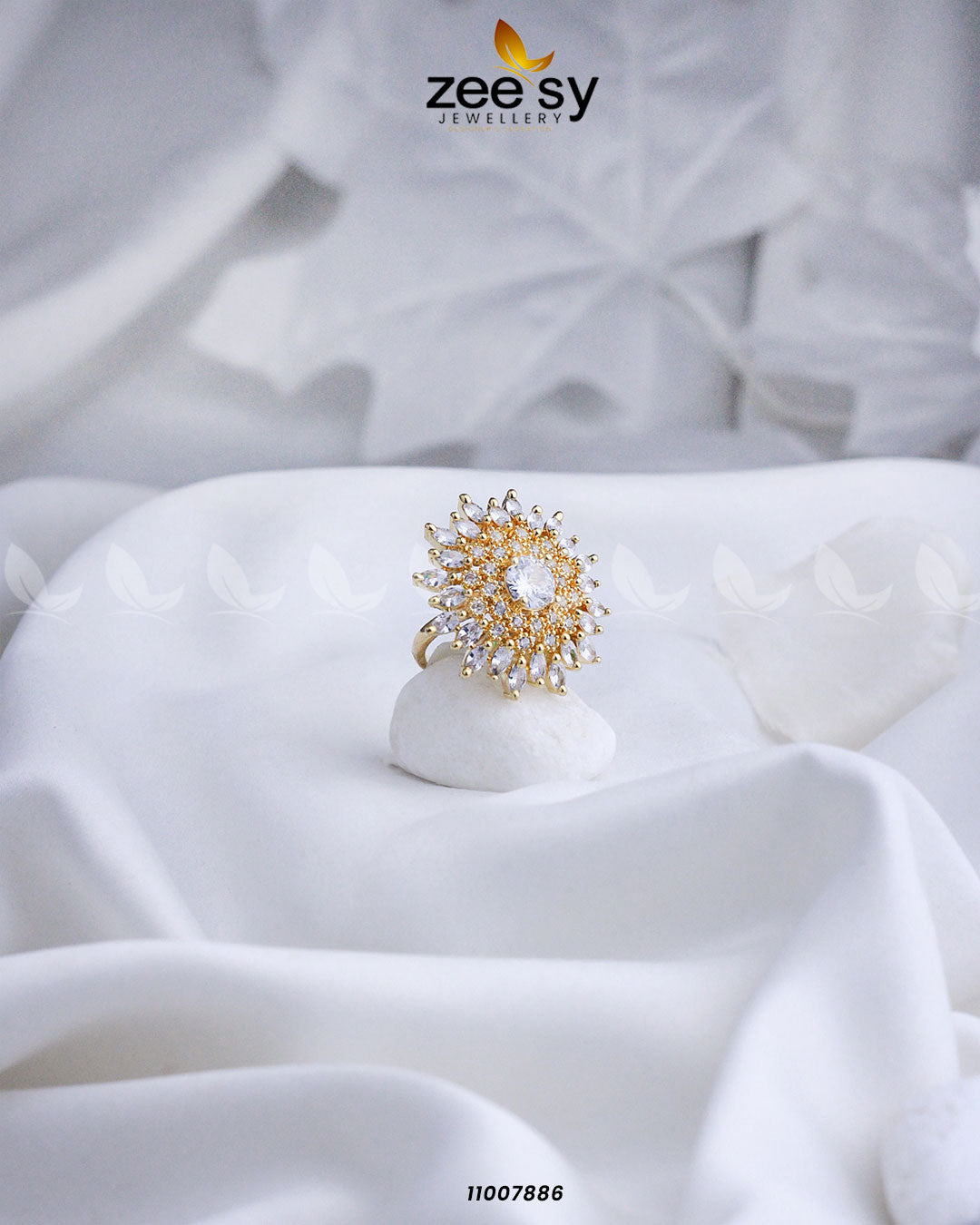 Ring-8270 -  Zeesy Rings - Original Designer Dress - House of Maryam