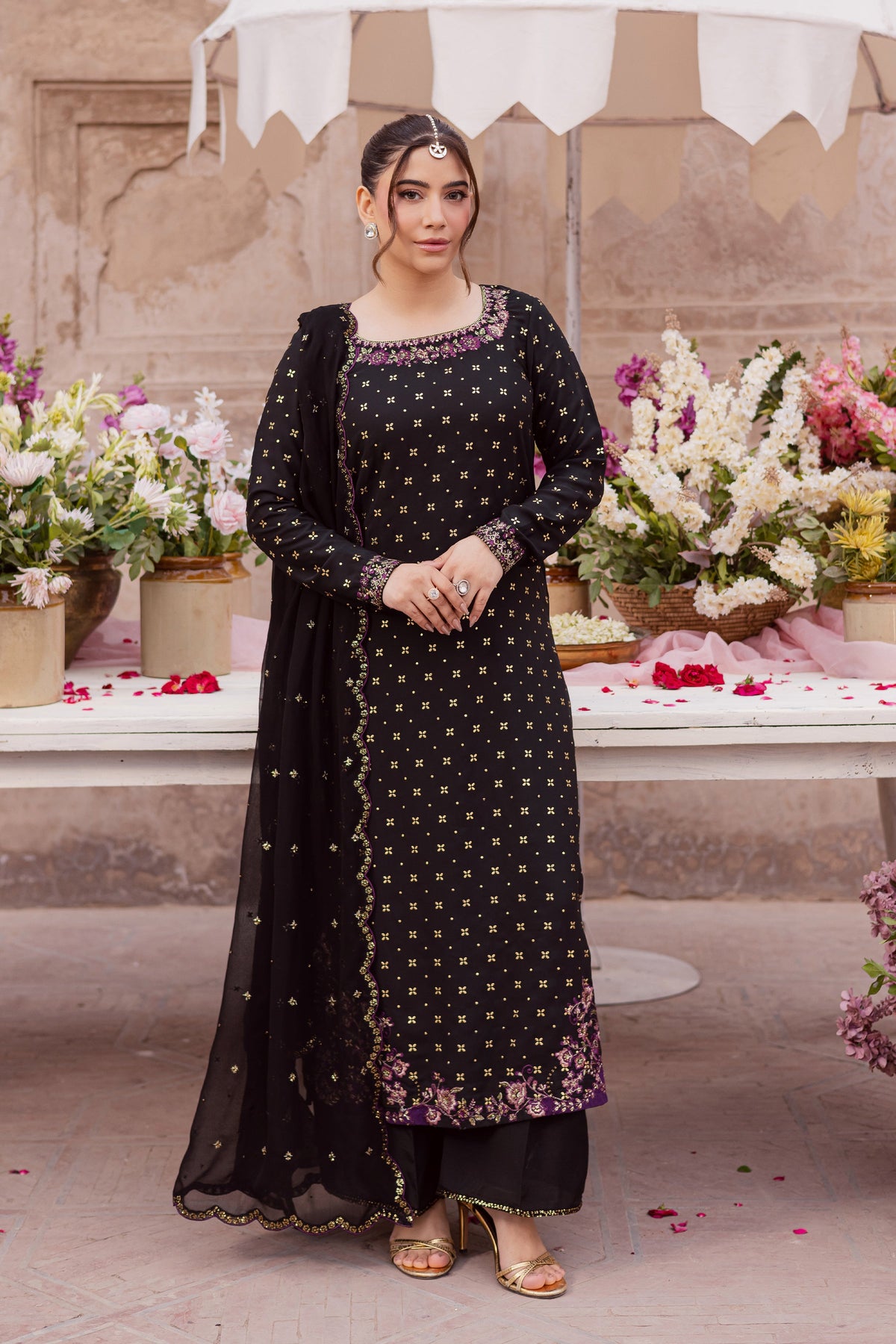 Batik | Gulmohar Festive Eid Edit 26' | Rivka 3Pc