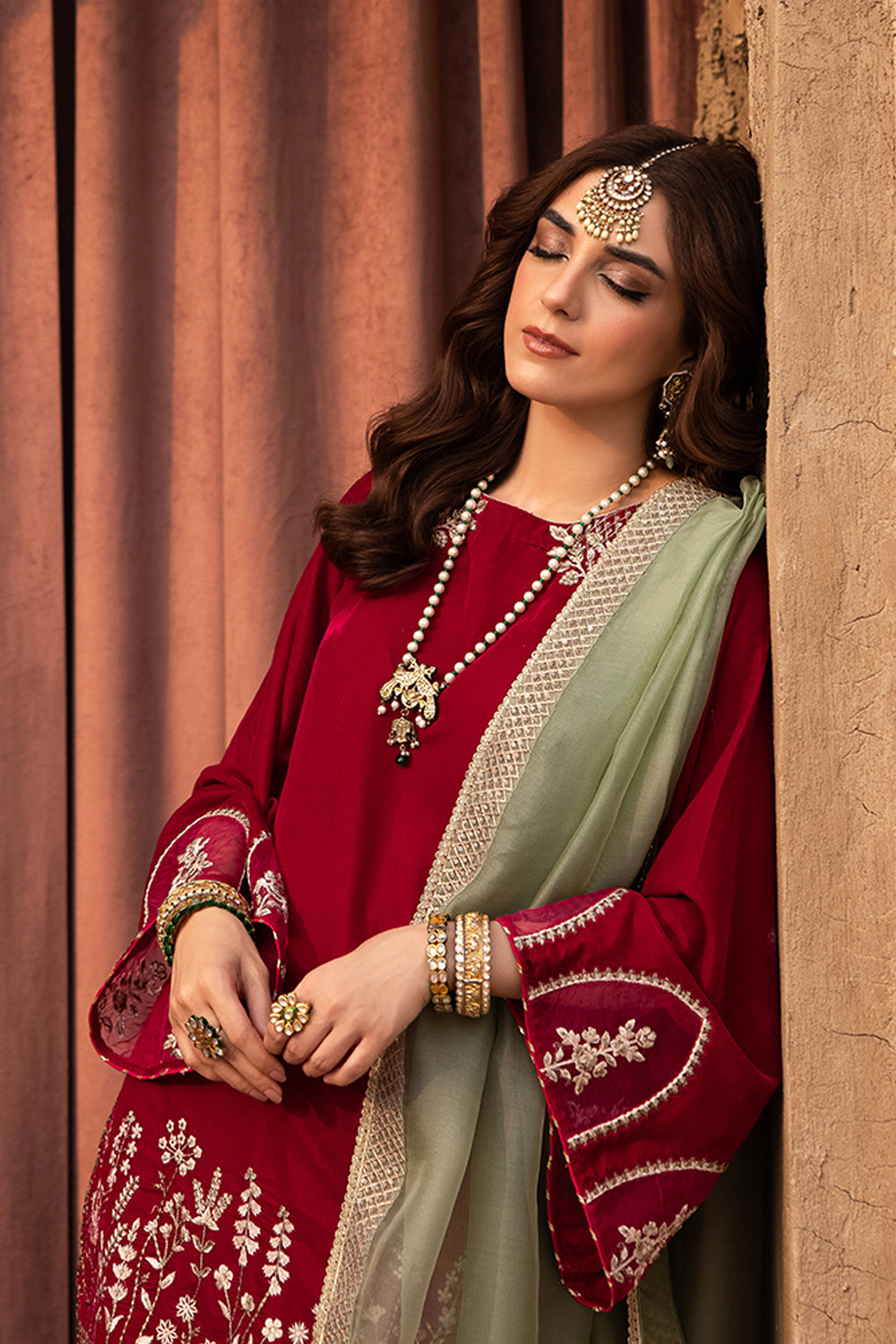 Azure | Vogue Formals | Rose Reverie -  Azure Ladies Clothes - Original Designer Dress - House of Maryam