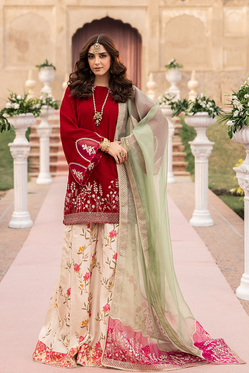 Azure | Vogue Formals | Rose Reverie -  Azure Ladies Clothes -  House of Maryam