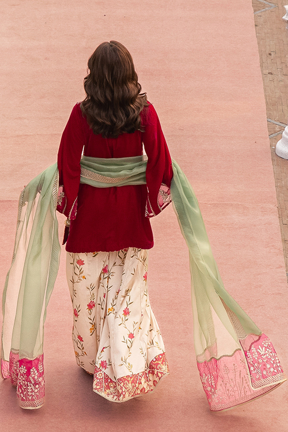Azure | Vogue Formals | Rose Reverie -  Azure Ladies Clothes - Original Designer Dress - House of Maryam