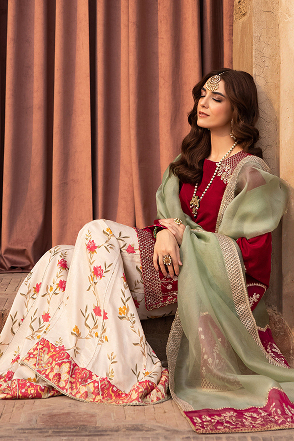 Azure | Vogue Formals | Rose Reverie -  Azure Ladies Clothes - Original Designer Dress - House of Maryam