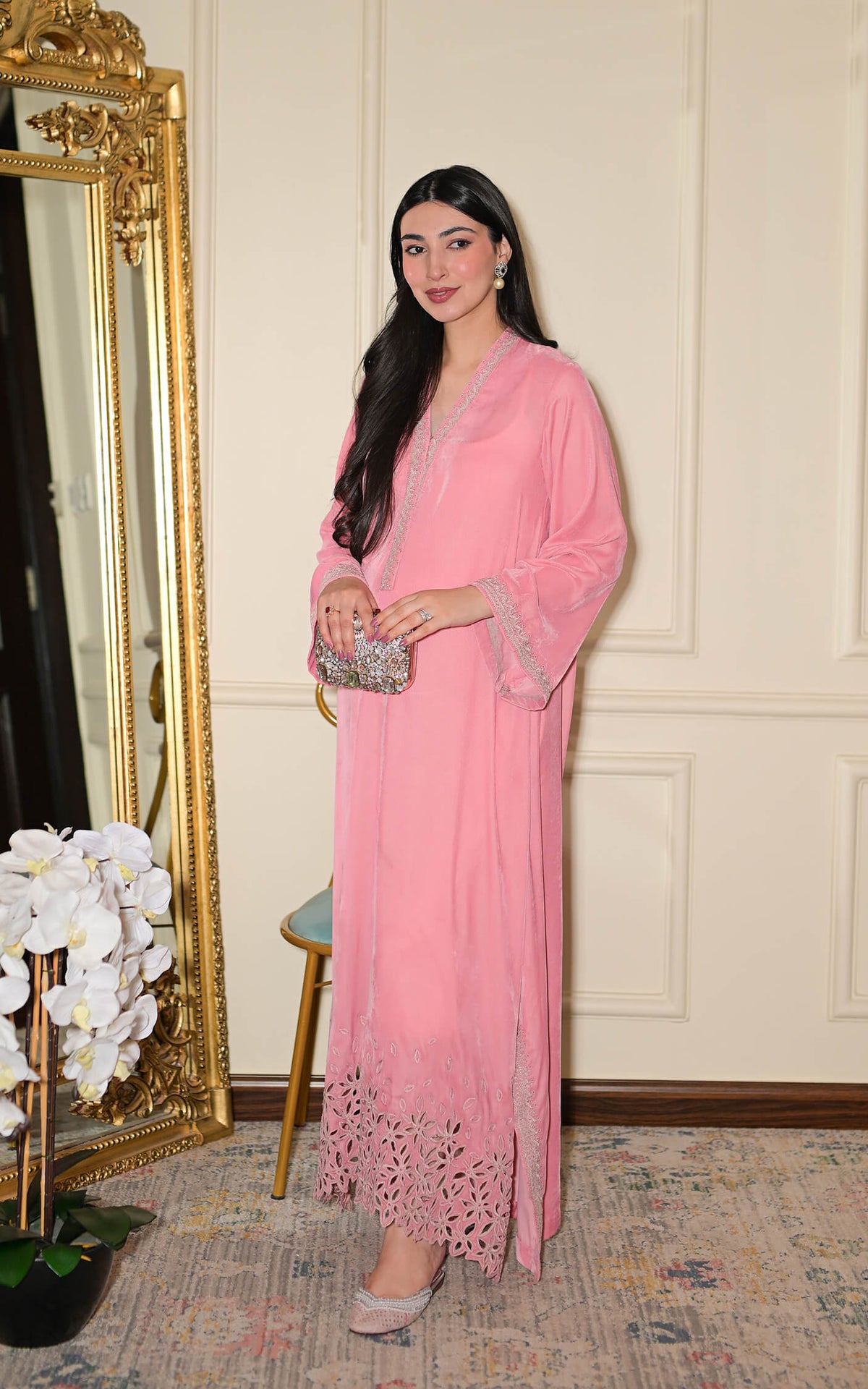 Asifa and Nabeel | Zephyr Formals | Rose Seira Kaftan-2