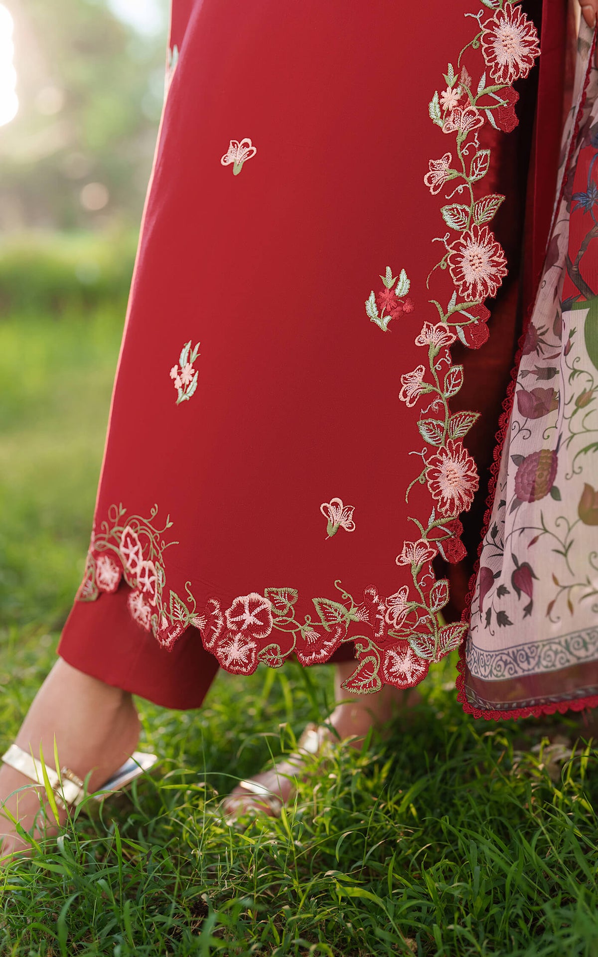 Asifa and Nabeel | Eden Cambric 25 | Rosé Whisper ECU25-07 -  Asifa and Nabeel Ladies Clothes - Original Designer Dress - House of Maryam