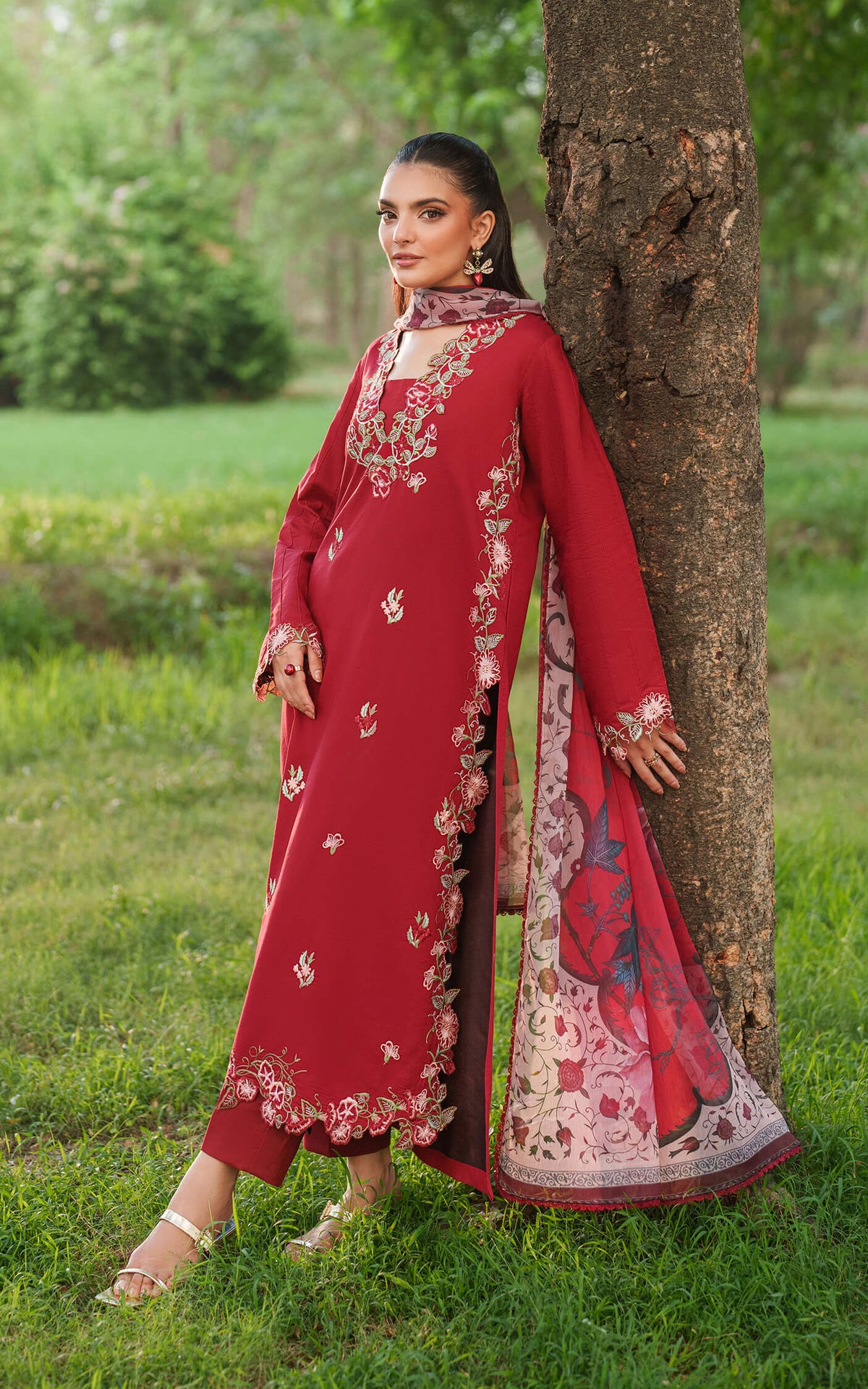 Asifa and Nabeel | Eden Cambric 25 | Rosé Whisper ECU25-07 -  Asifa and Nabeel Ladies Clothes - Original Designer Dress - House of Maryam