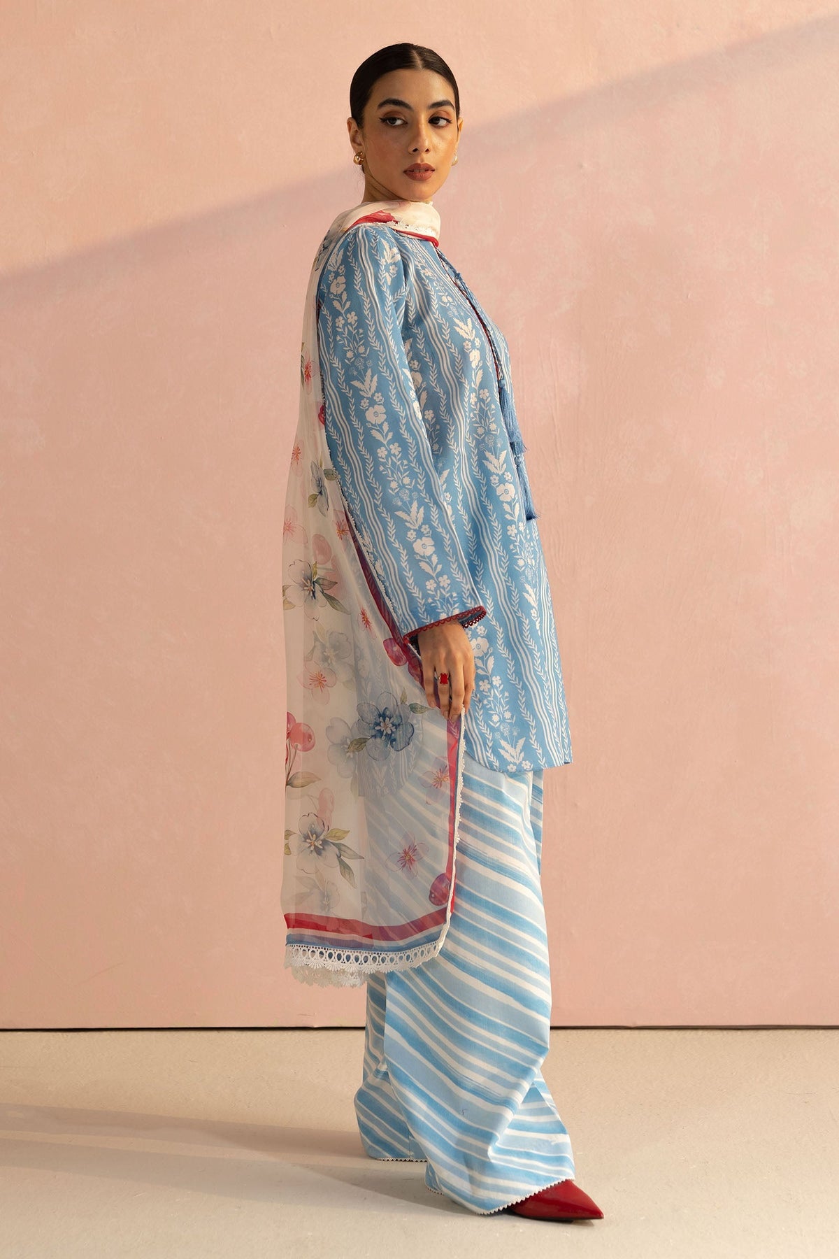 Zara Shahjahan | Coco Prints 25 | Ruby-9B -  Zara Shahjahan Ladies Clothes - Original Designer Dress - House of Maryam