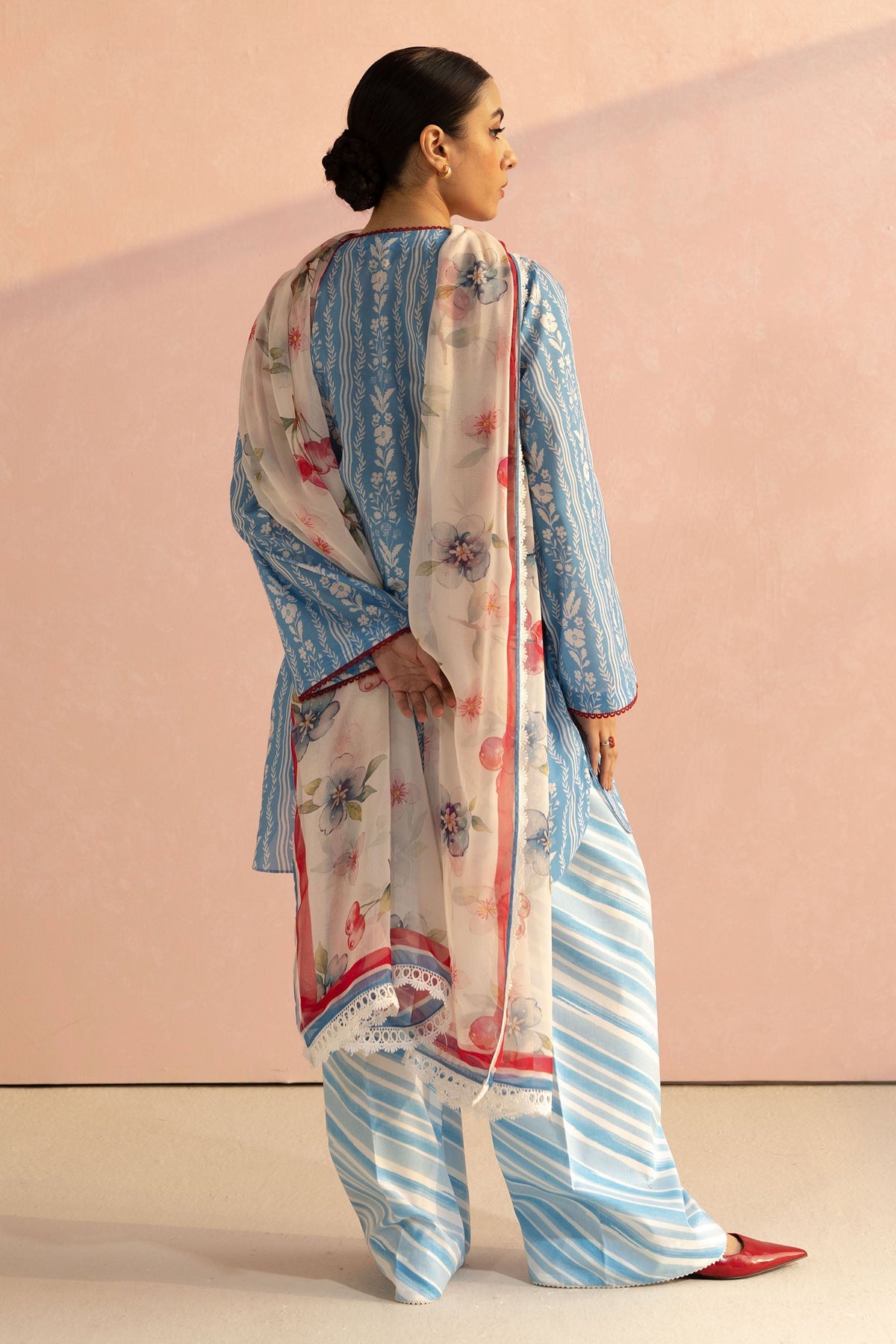 Zara Shahjahan | Coco Prints 25 | Ruby-9B -  Zara Shahjahan Ladies Clothes - Original Designer Dress - House of Maryam