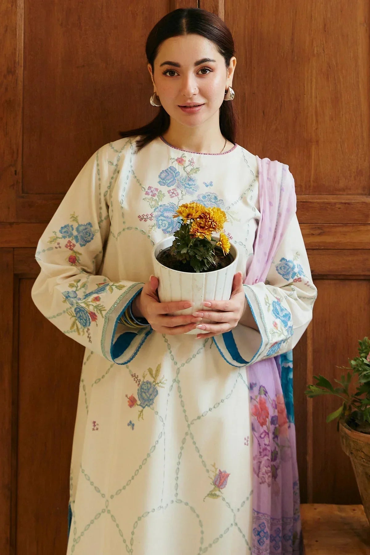 Zara Shahjahan | Coco Lawn 24 | RUHI-10A -  Zara Shahjahan Luxury -  House of Maryam