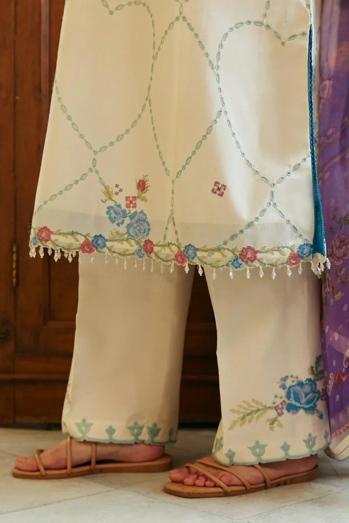 Zara Shahjahan | Coco Lawn 24 | RUHI-10A -  Zara Shahjahan Luxury -  House of Maryam