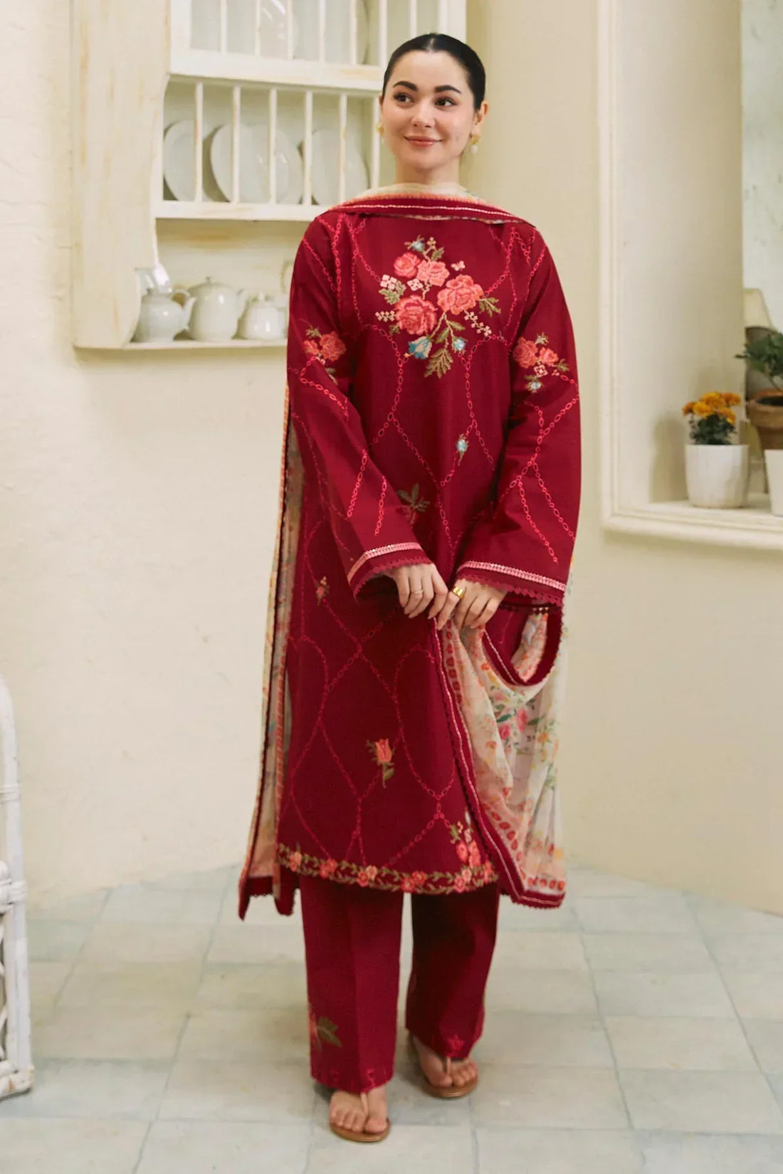 Zara Shahjahan | Coco Lawn 24 | RUHI-10B -  Zara Shahjahan Luxury -  House of Maryam