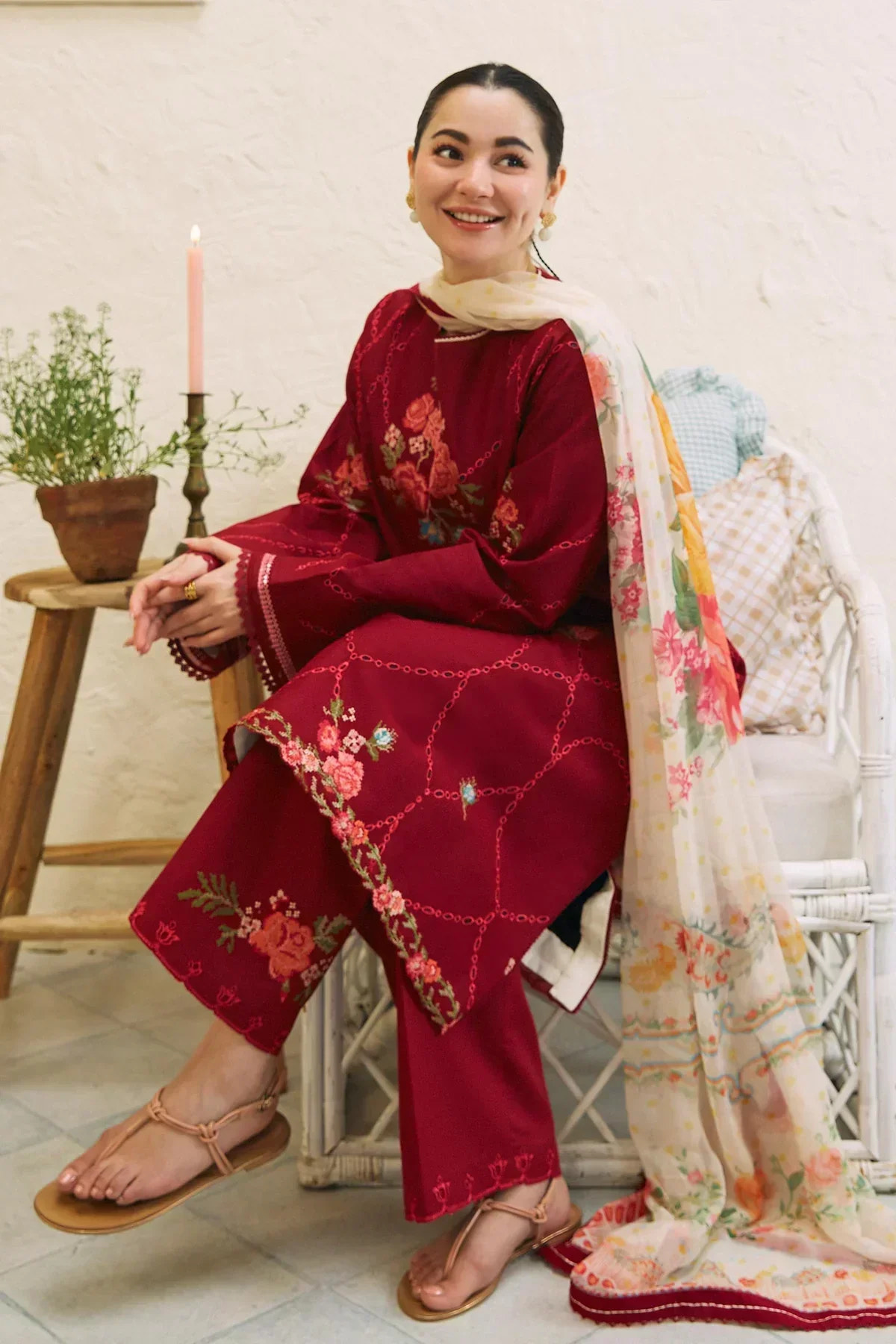 Zara Shahjahan | Coco Lawn 24 | RUHI-10B -  Zara Shahjahan Luxury - Original Designer Dress - House of Maryam