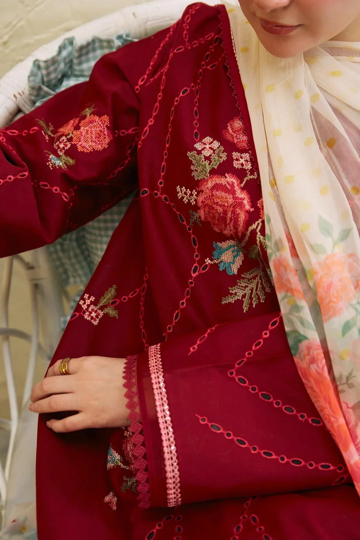 Zara Shahjahan | Coco Lawn 24 | RUHI-10B -  Zara Shahjahan Luxury - Original Designer Dress - House of Maryam