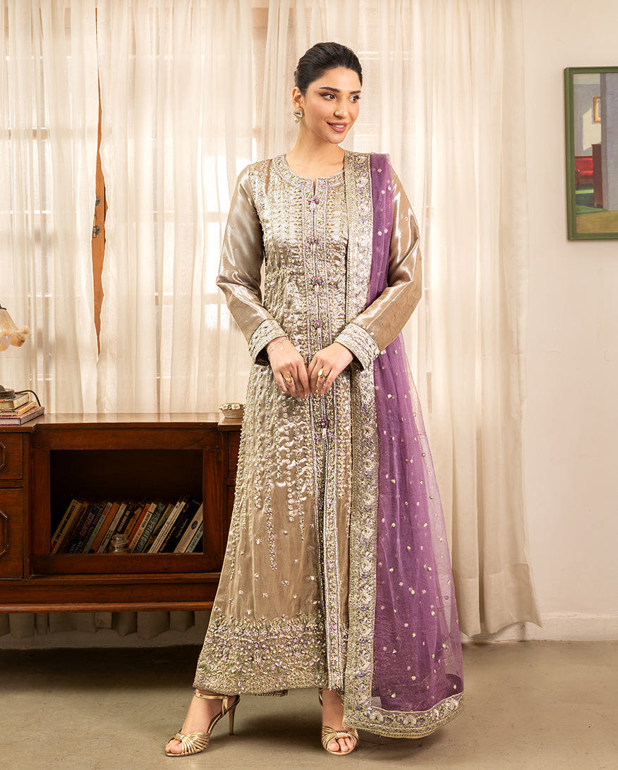 Mushq | Sunehri Lama Silk | Rumsha