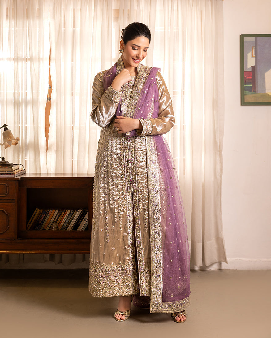 Mushq | Sunehri Lama Silk | Rumsha, image 4