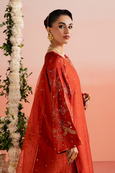 Batik | Gulmohar Festive Eid Edit 26' | Rust Livia 3Pc