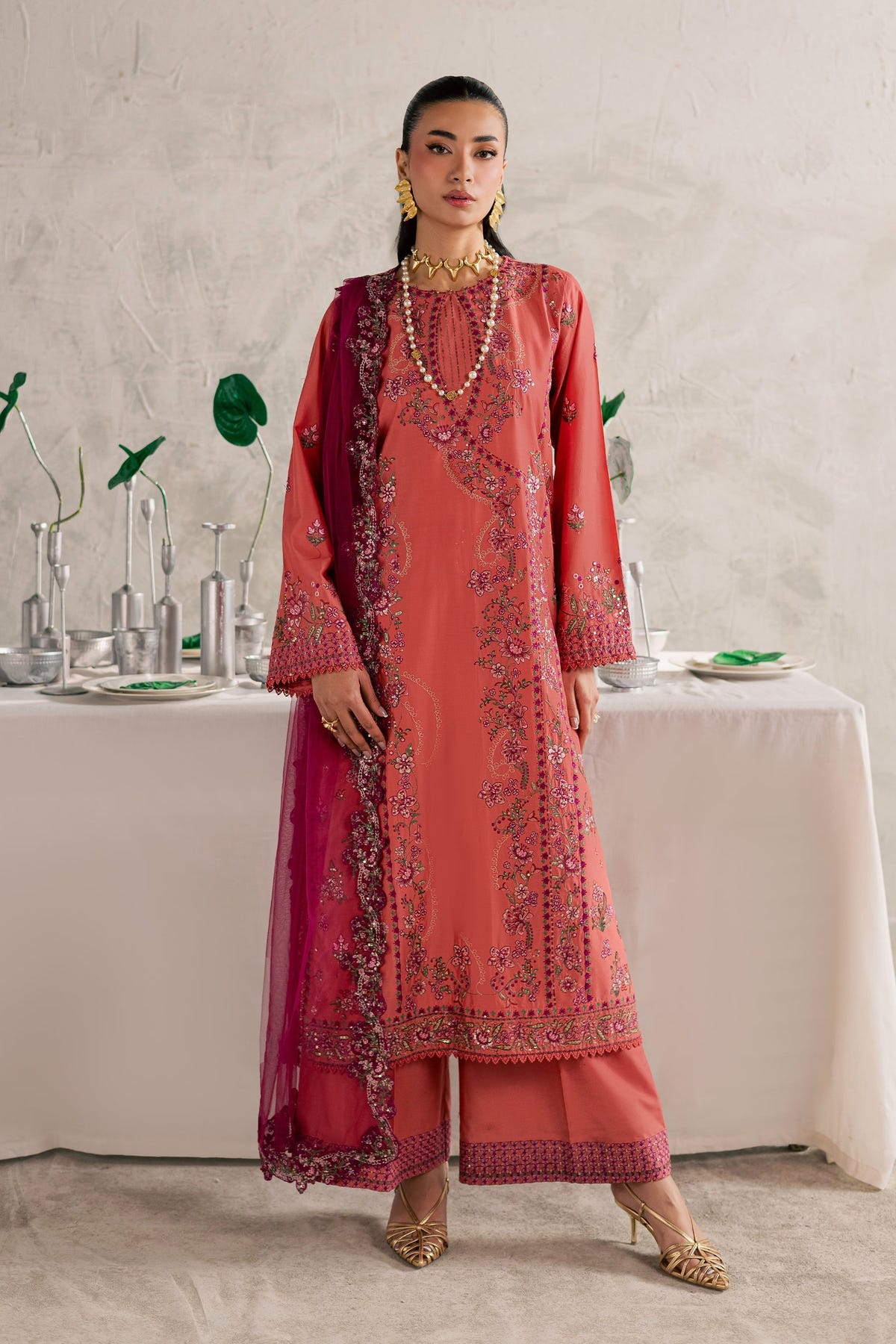 Batik | Festive Eid 26 | Rust Nazneen