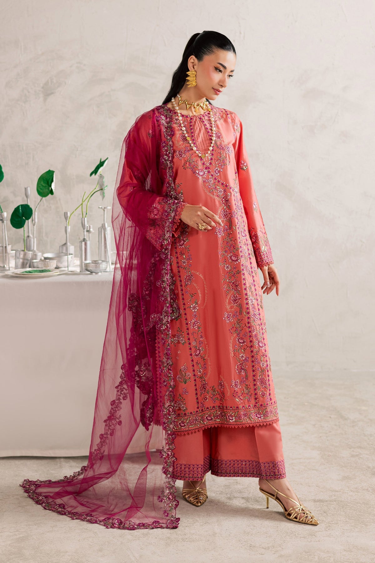 Batik | Festive Eid 26 | Rust Nazneen, image 8