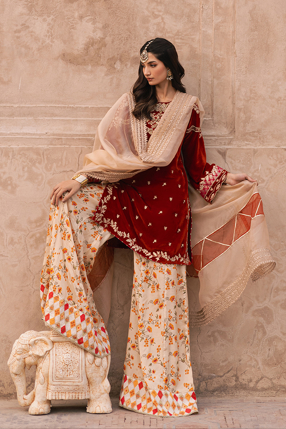 Azure | Vogue Formals | Rustic Amber -  Azure Ladies Clothes -  House of Maryam