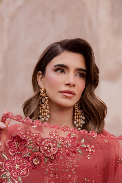 Batik | Gulmohar Festive Eid Edit 26' | Rusty Iris 3pc