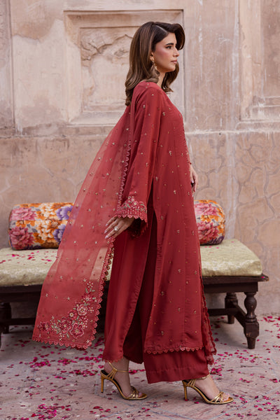 Batik | Gulmohar Festive Eid Edit 26' | Rusty Iris 3pc