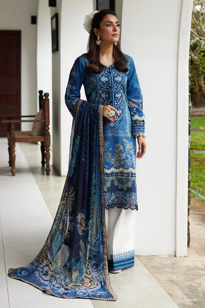 Gulaal | Saffira Lawn 25 | Aadhya -  Gulaal Ladies Clothes - Original Designer Dress - House of Maryam
