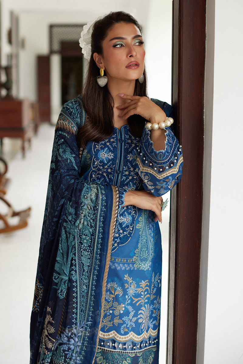 Gulaal | Saffira Lawn 25 | Aadhya -  Gulaal Ladies Clothes - Original Designer Dress - House of Maryam