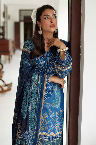 Gulaal | Saffira Lawn 25 | Aadhya -  Gulaal Ladies Clothes - Original Designer Dress - House of Maryam