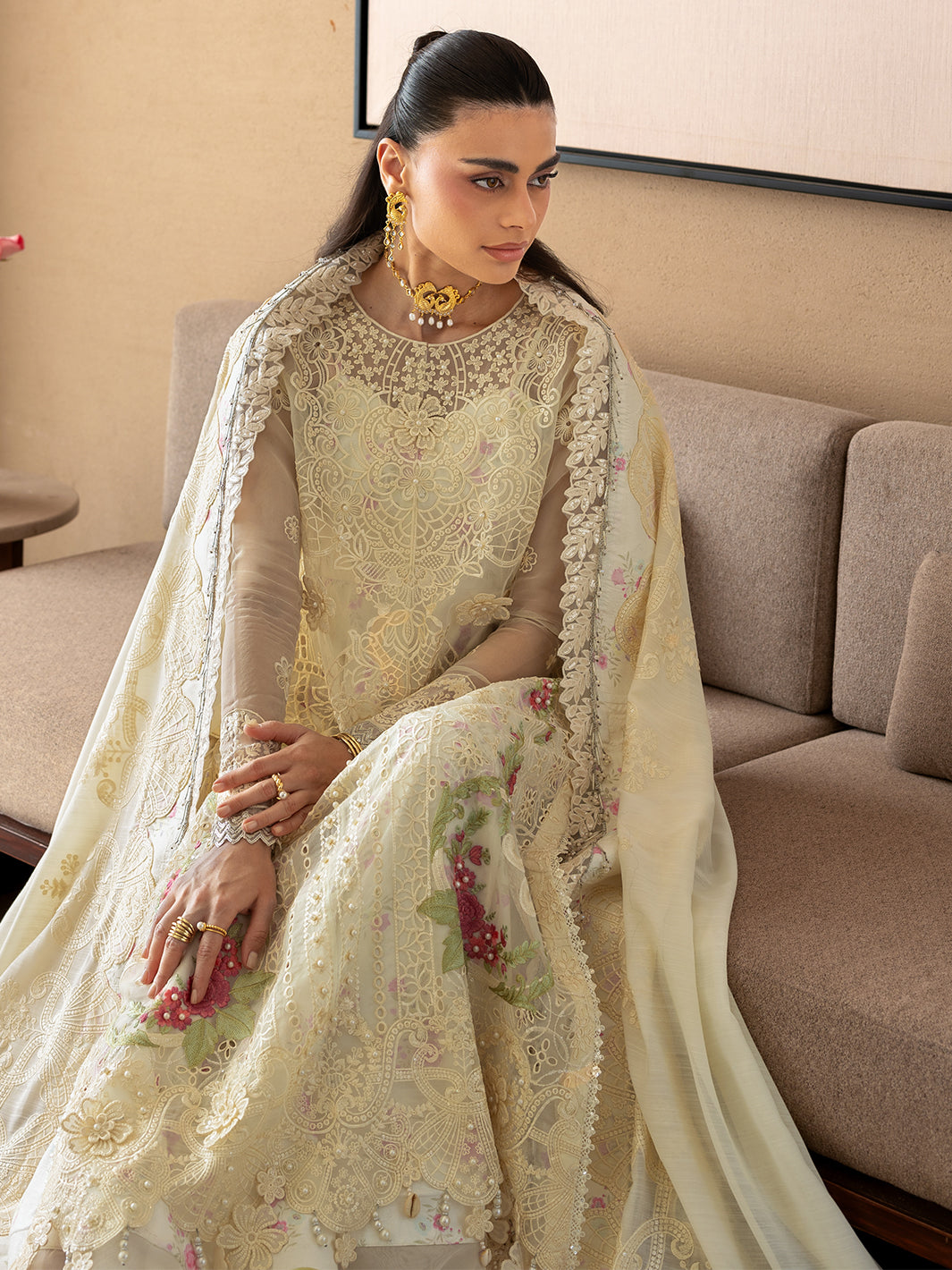 Mahnur | Sirene Luxury Lawn 26 | S-010, image 5