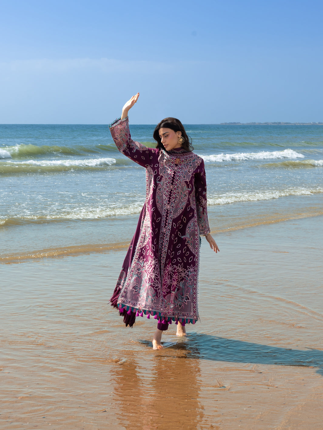 Mahnur Sirene | Luxury Lawn 26 | S-01, image 2