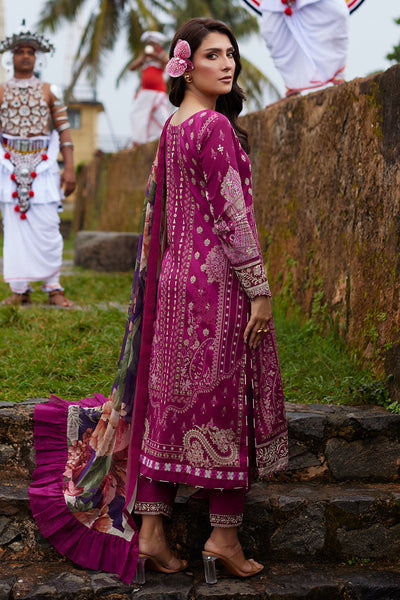 Gulaal | Saffira Lawn 25 | Aria -  Gulaal Ladies Clothes - Original Designer Dress - House of Maryam