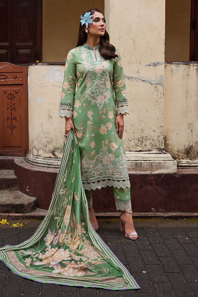 Gulaal | Saffira Lawn 25 | Nora -  Gulaal Ladies Clothes - Original Designer Dress - House of Maryam