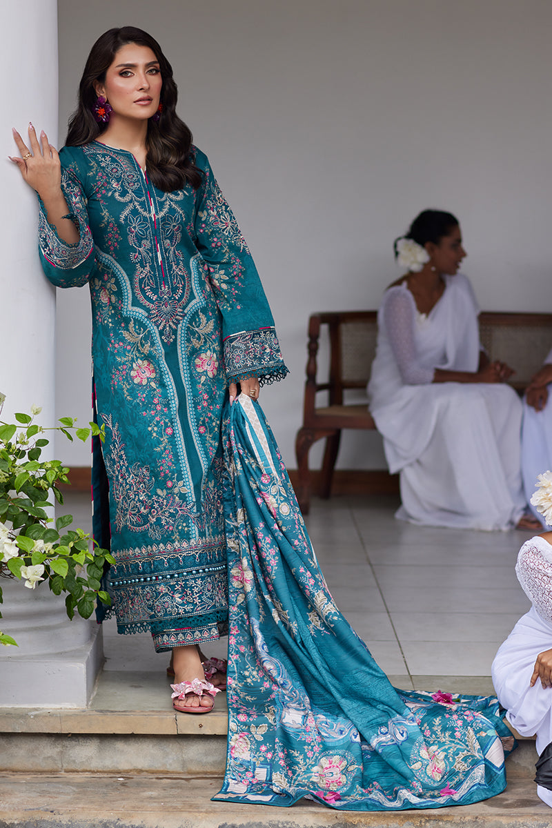 Gulaal | Saffira Lawn 25 | Camila -  Gulaal Ladies Clothes - Original Designer Dress - House of Maryam