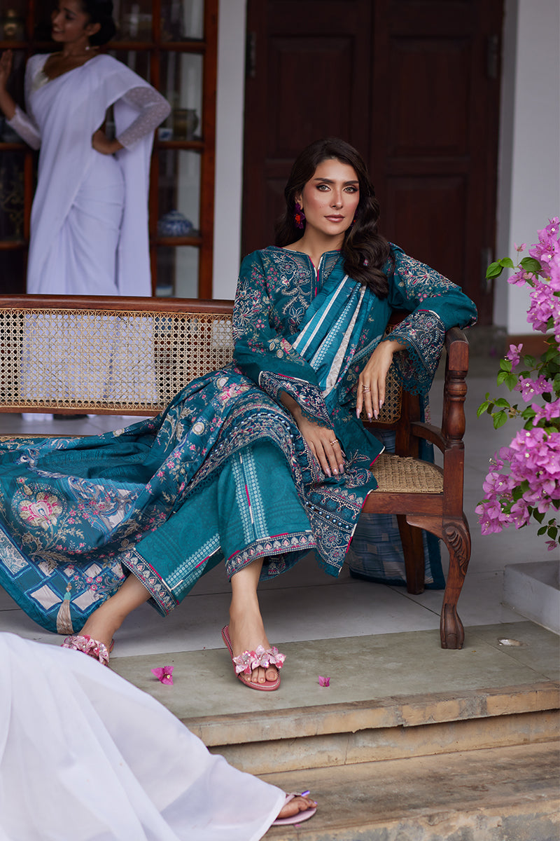 Gulaal | Saffira Lawn 25 | Camila -  Gulaal Ladies Clothes - Original Designer Dress - House of Maryam