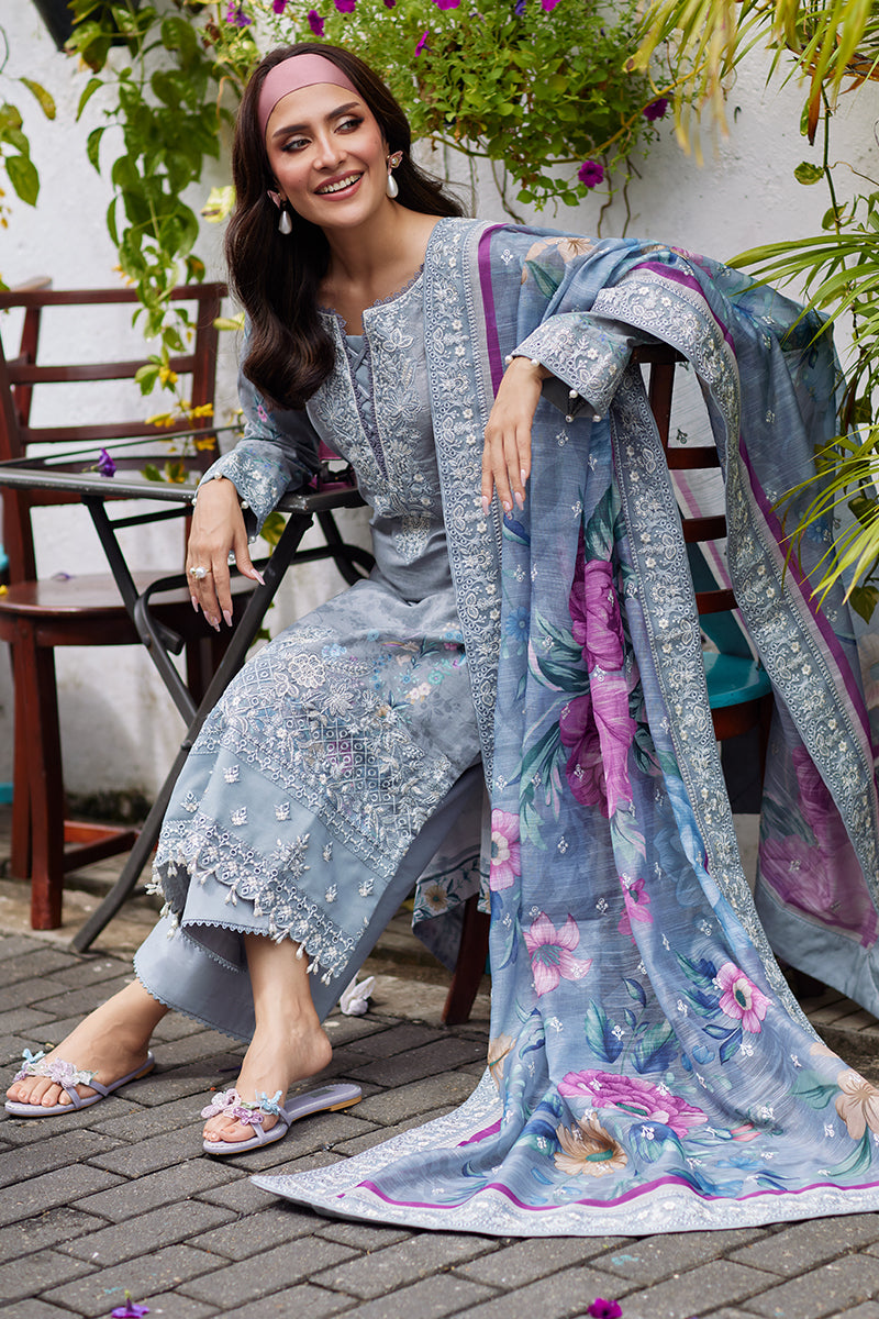 Gulaal | Saffira Lawn 25 | Carla -  Gulaal Ladies Clothes - Original Designer Dress - House of Maryam