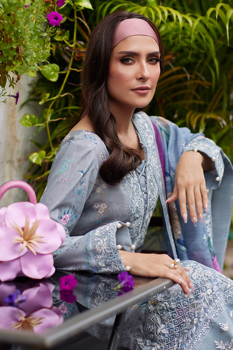 Gulaal | Saffira Lawn 25 | Carla -  Gulaal Ladies Clothes - Original Designer Dress - House of Maryam