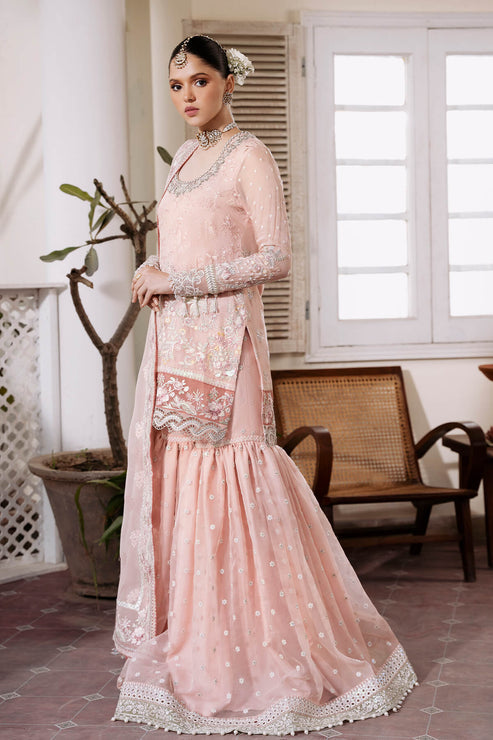 Imrozia Premium | Muse Luxury Chiffon 24 | S-1080 Rosee -  Imrozia Premium Formal - Original Designer Dress - House of Maryam