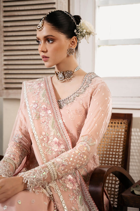 Imrozia Premium | Muse Luxury Chiffon 24 | S-1080 Rosee -  Imrozia Premium Formal - Original Designer Dress - House of Maryam