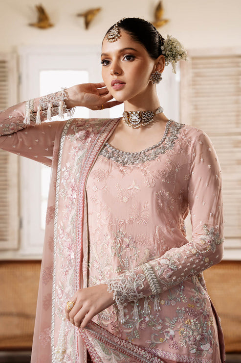 Imrozia Premium | Muse Luxury Chiffon 24 | S-1080 Rosee -  Imrozia Premium Formal - Original Designer Dress - House of Maryam