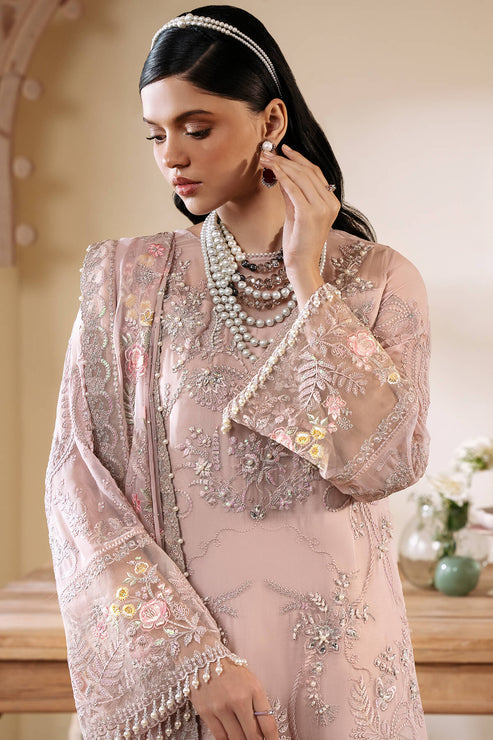 Imrozia Premium | Muse Luxury Chiffon 24 | S-1084 Cristal -  Imrozia Premium Formal - Original Designer Dress - House of Maryam