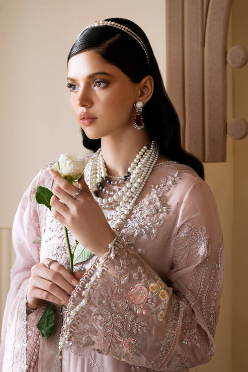 Imrozia Premium | Muse Luxury Chiffon 24 | S-1084 Cristal -  Imrozia Premium Formal - Original Designer Dress - House of Maryam