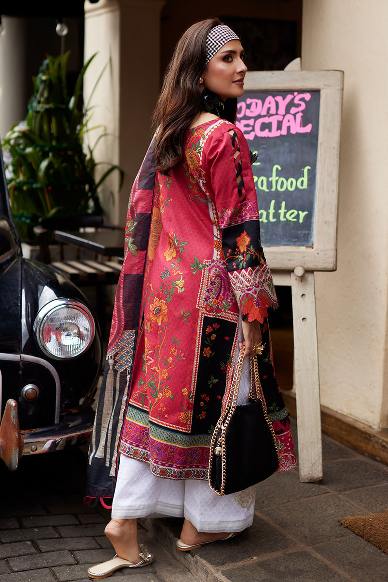 Gulaal | Saffira Lawn 25 | Amelia -  Gulaal Ladies Clothes - Original Designer Dress - House of Maryam