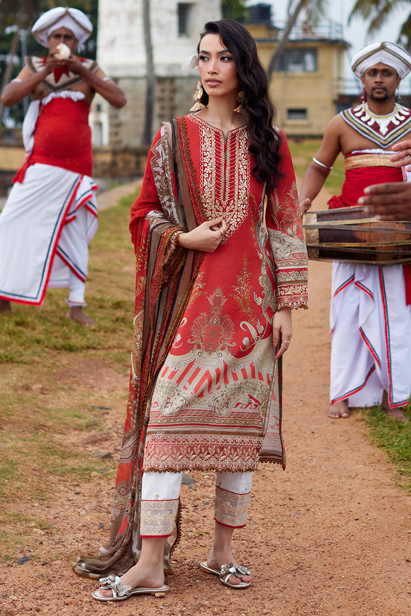 Gulaal | Saffira Lawn 25 | Zhuri -  Gulaal Ladies Clothes - Original Designer Dress - House of Maryam
